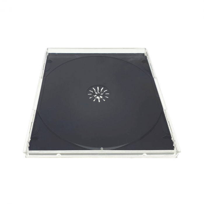 Carcasa CD Regular 10.2mm, Omega, neagra [4]