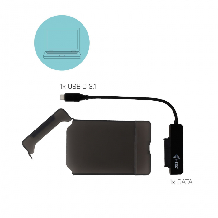 MySafe USB-C 3.1 2.5 pentru SATA HDD SSD [2]
