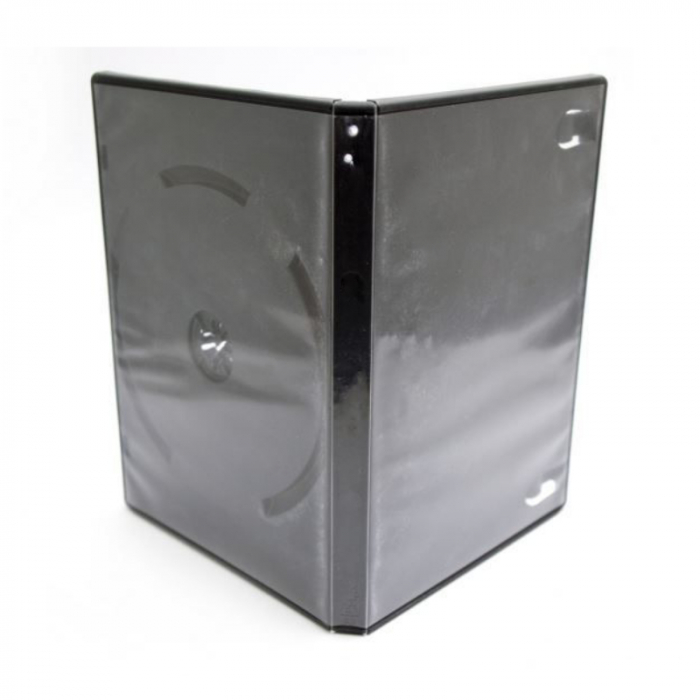 Carcasa standard pentru 1 DVD, 14 mm, neagra [3]
