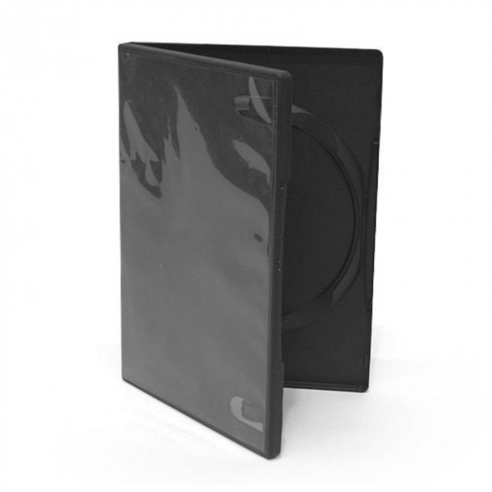 Carcasa standard pentru 1 DVD, 14 mm, neagra [2]