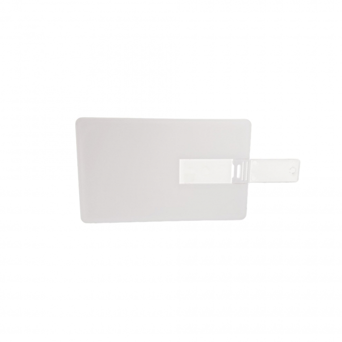 Carcasa USB-01W pentru memorie USB, tip card, din plastic,alb [3]