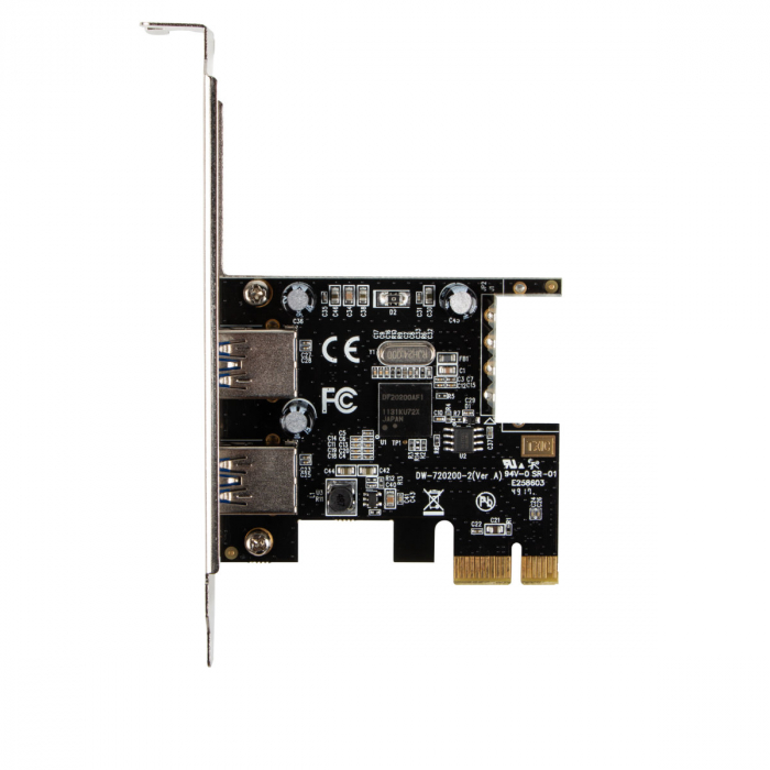 Card de extensie PCI Express la 2 x USB 3.1, Lanberg 41816, cu suport Low Profile [2]