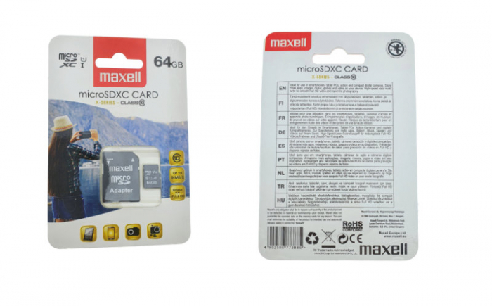 Card de memorie Maxell micro SDXC, 64GB, Class 10 [2]