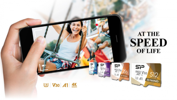 Card de memorie MicroSDXC, Silicon Power, 64 GB, Clasa 30, UHS-I [9]