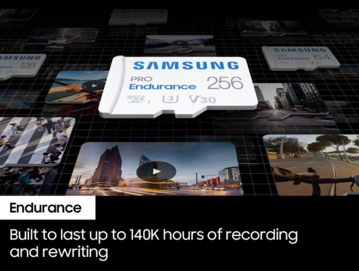 Card microSDHC 64 Gb, Samsung Pro Endurance, U1, V10, 100/30/Mb/s, cu adaptor [8]