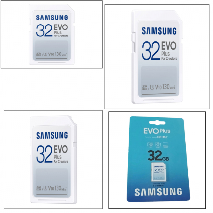 Card SDHC 32 Gb, Samsung Evo Plus for Creators, U1, V10, 130Mb/s [3]