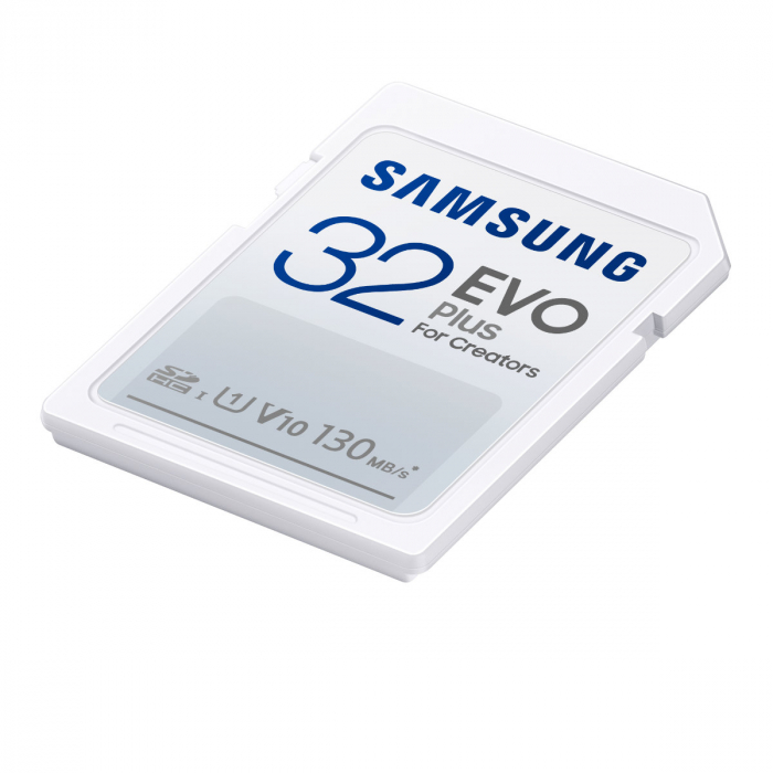 Card SDHC 32 Gb, Samsung Evo Plus for Creators, U1, V10, 130Mb/s [2]