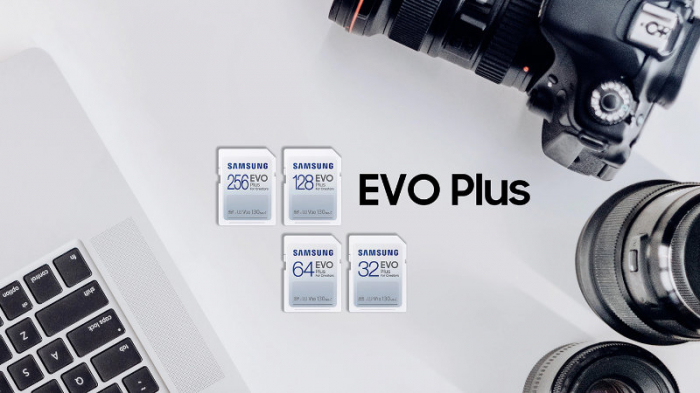 Card SDHC 32 Gb, Samsung Evo Plus for Creators, U1, V10, 130Mb/s [7]