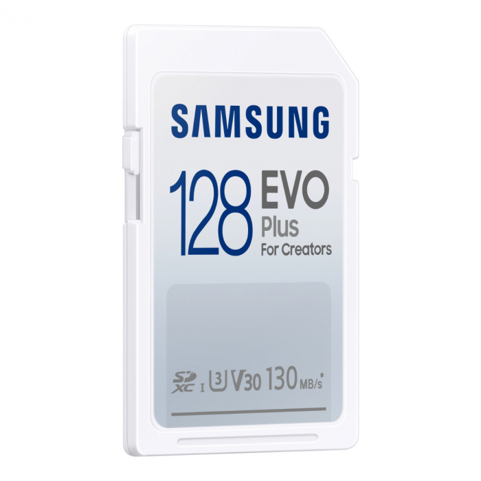 Card SDXC 128 Gb, Samsung Evo Plus for Creators, U3, V30, 130Mb/s [3]