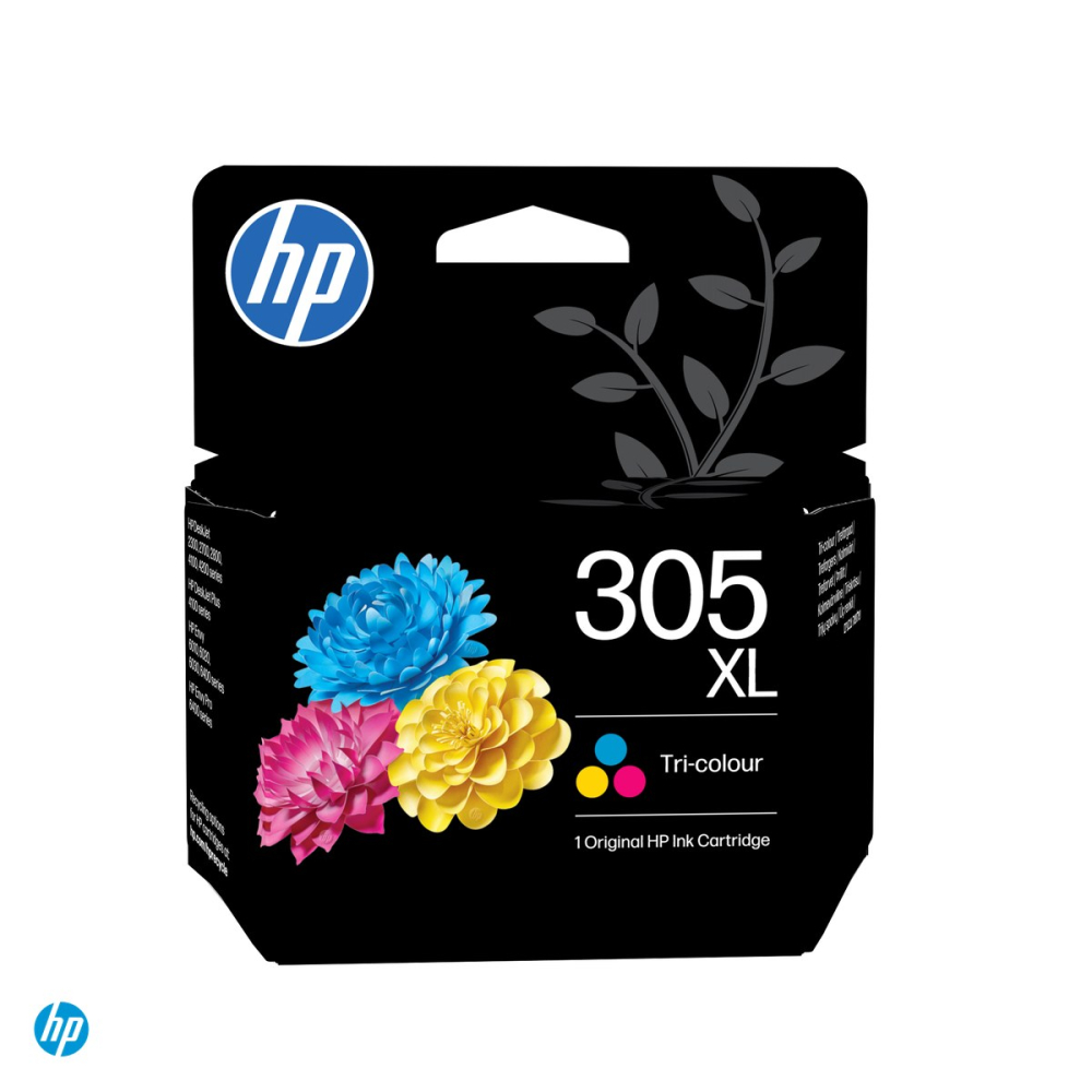Cartus de cerneala HP 305XL, capacitate mare, 5 ml, cerneala dye, randament 300 pagini, pentru HP DeskJet si HP Envy, tricolor, 3YM63AE [4]