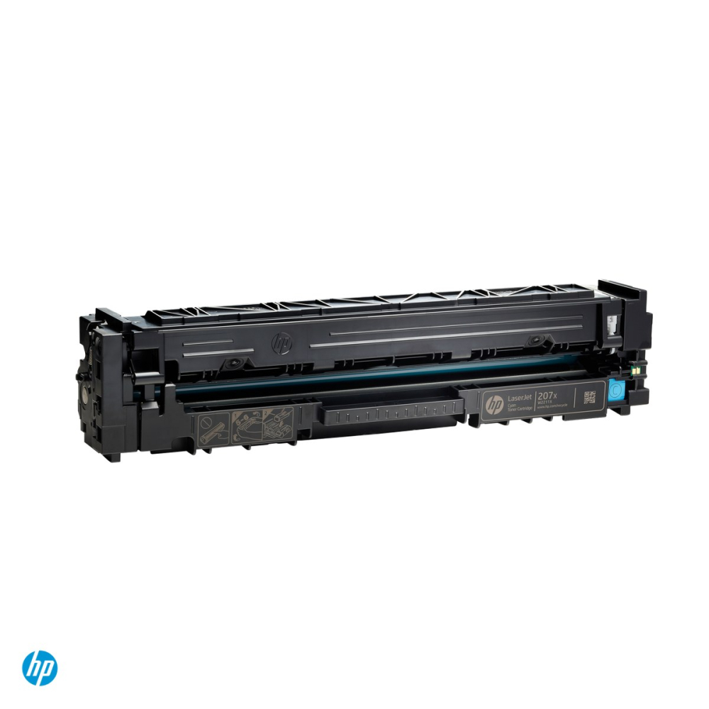 Cartus toner HP 207X, capacitate mare, randament 2.450 de pagini, pentru HP Color LaserJet Pro M255, MFP M282, M283, cyan, W2211X [4]