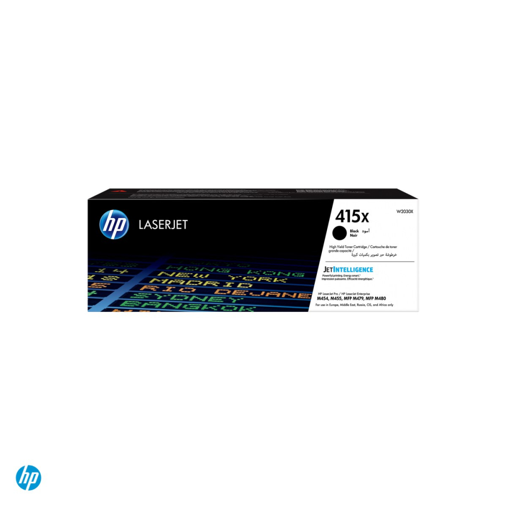Cartus toner HP 415X, capacitate mare, randament aproximativ 7.500 de pagini, pentru HP Color LaserJet Pro MFP M479, Enterprise M455, MFP M480, negru, W2030X [4]
