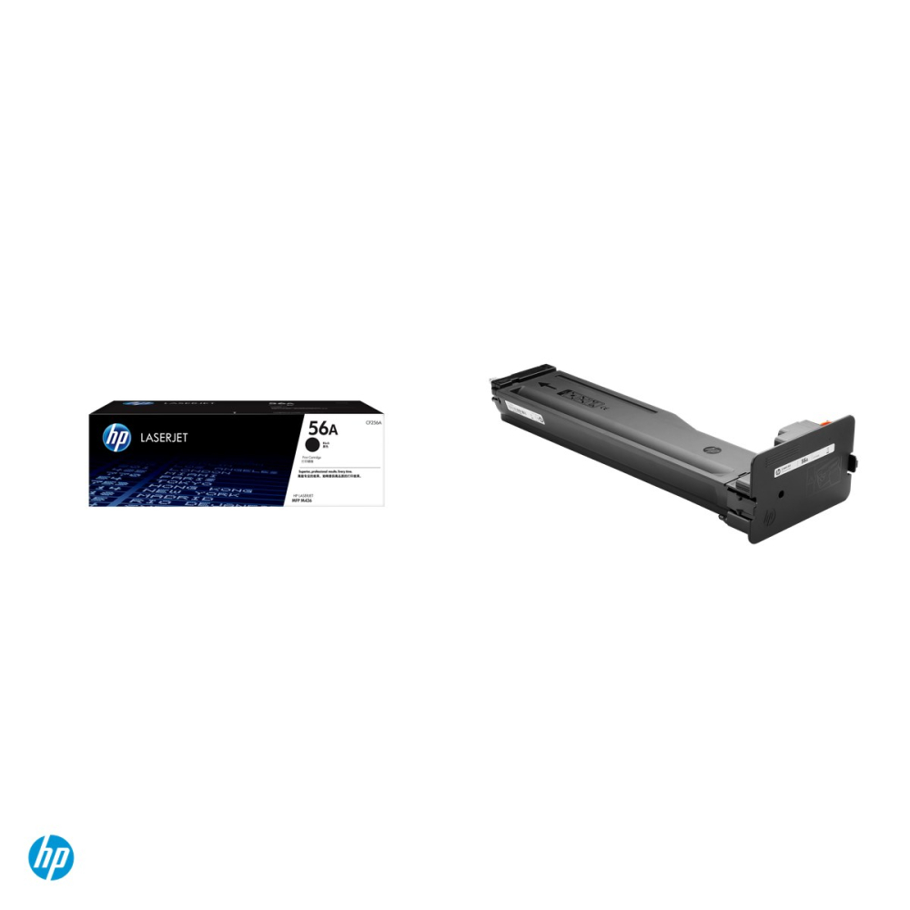 Cartus toner HP 56A, capacitate standard, randament aproximativ 7.400 de pagini, pentru HP LaserJet MFP M433a si M436, negru, CF256A [4]
