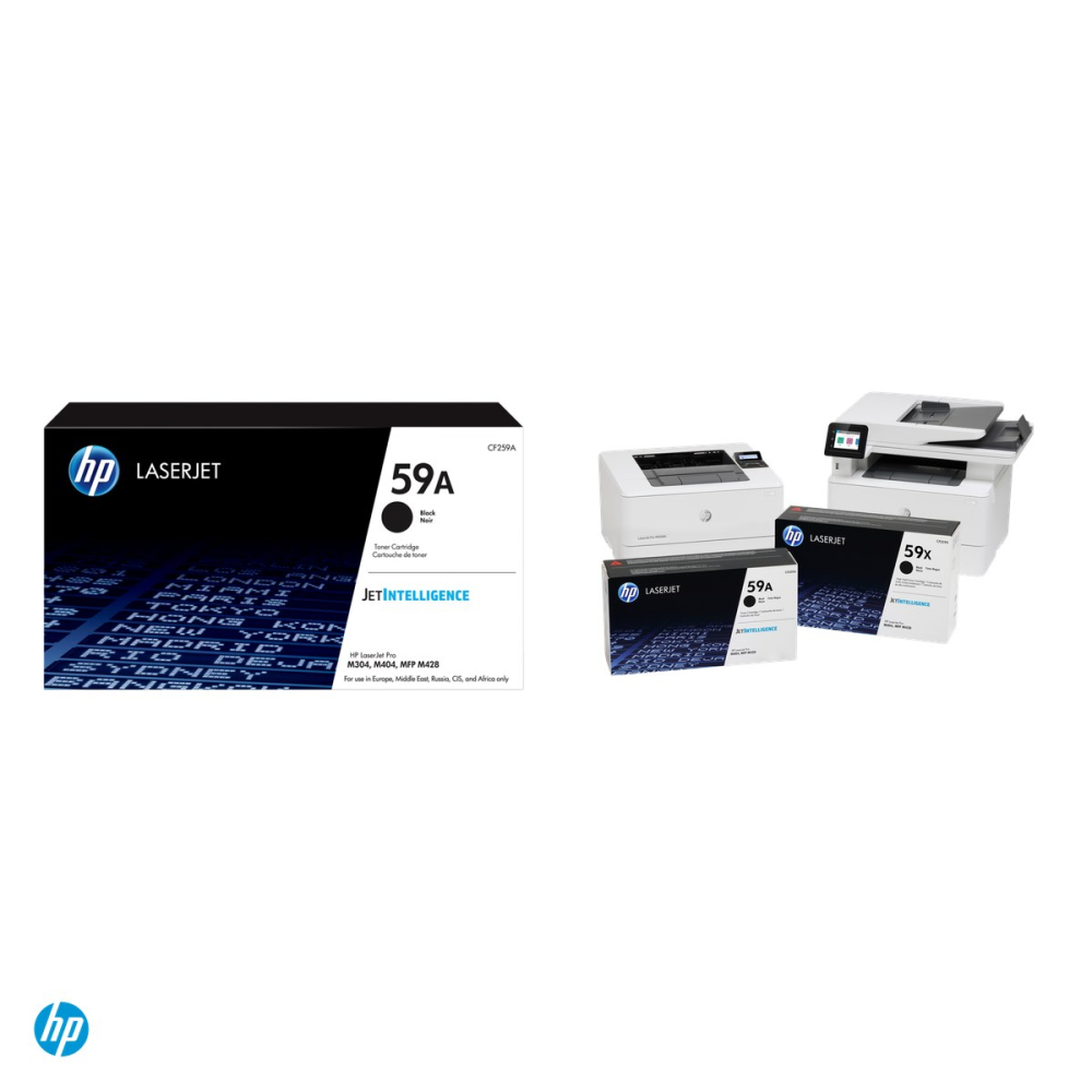 Cartus toner HP 59A, capacitate standard, randament aproximativ 3.000 de pagini, pentru HP LaserJet Pro M304, M404, MFP M428, Enterprise M406, MFP M430, negru, CF259A [4]