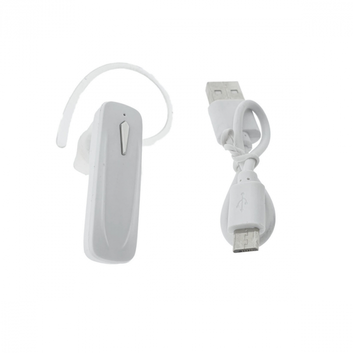 Casca Bluetooth v.4.0 + EDR, Hands-Free, SWH-023, cu microfon, multipoint, alba [3]