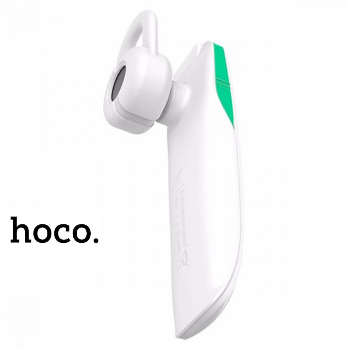Casca Bluetooth 4.1 multipoint Hoco E1 alba [3]