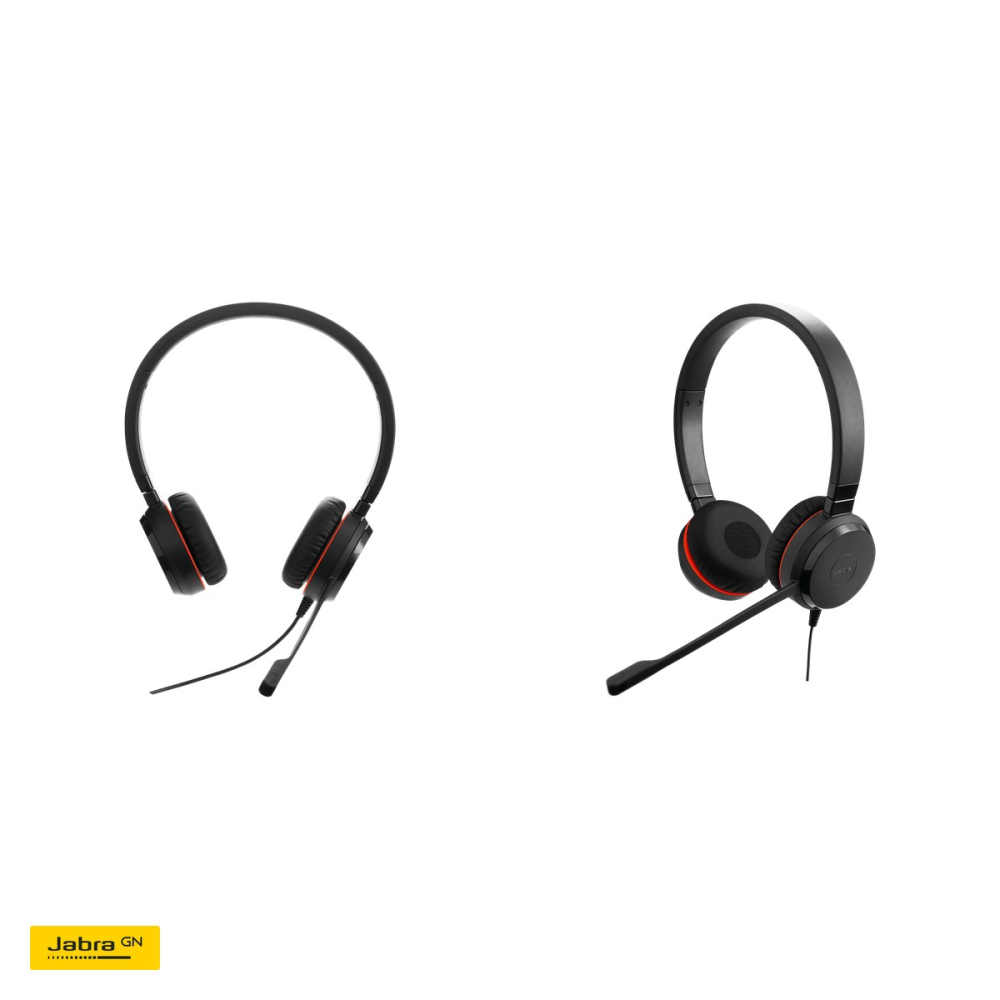 Casti cu fir Jabra Evolve 20SE MS Stereo, USB-C/A, controler de apel pe cablu, pernite din imitatie de piele, optimizate Microsoft Teams, negru, 4999-823-369 [4]