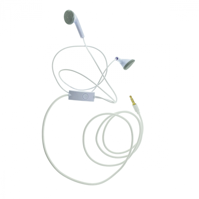 Casti cu microfon In-Ear, Core EHS61ASFWE, control pe fir, cablu 120 cm, conector jack 3.5mm, albe [3]