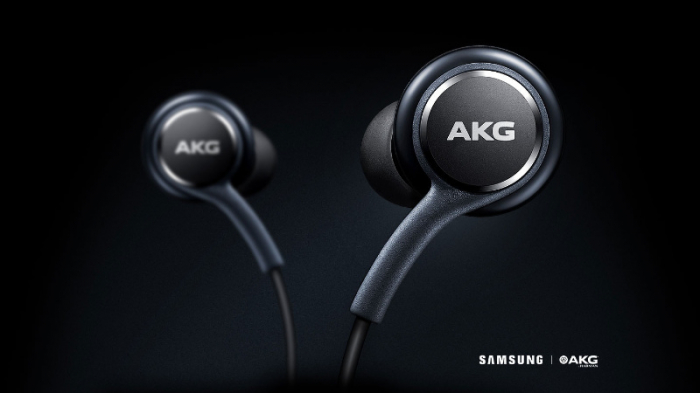Casti cu microfon, Samsung AKG EO-IG955 GALAXY S10, control pe fir, cablu 115 cm, conector jack 3.5mm, negre [8]