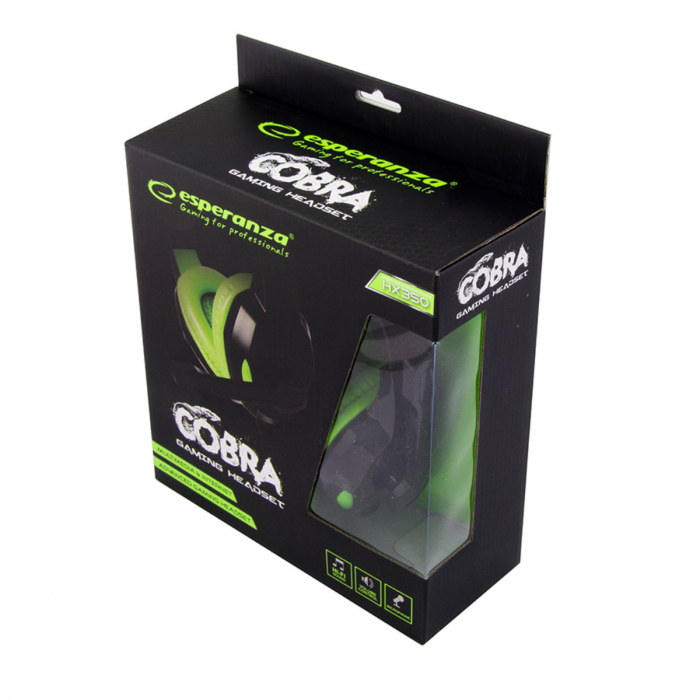 Casti cu microfon, Esperanza, EGH350G, Cobra [3]