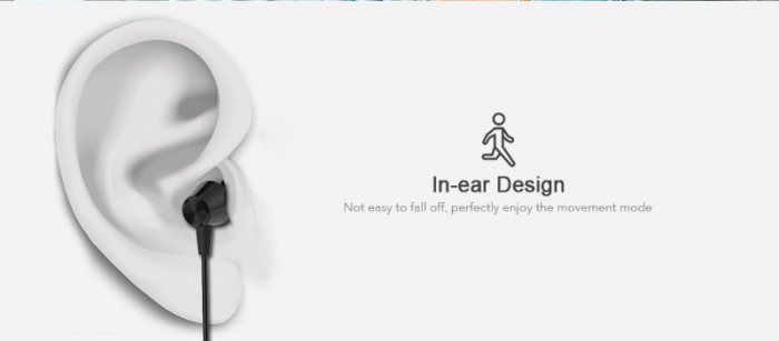 Casti in-ear cu microfon, Borofone Melody BM20-B, control pe fir, conector tip Jack 3.5 mm, lungime cablu 120 cm, negre [7]