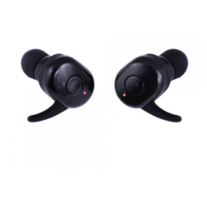 Casti In-Ear wireless, Esperanza Cardera 95826, Bluetooth v.5.0, TWS, cu statie de incarcare, negre [6]
