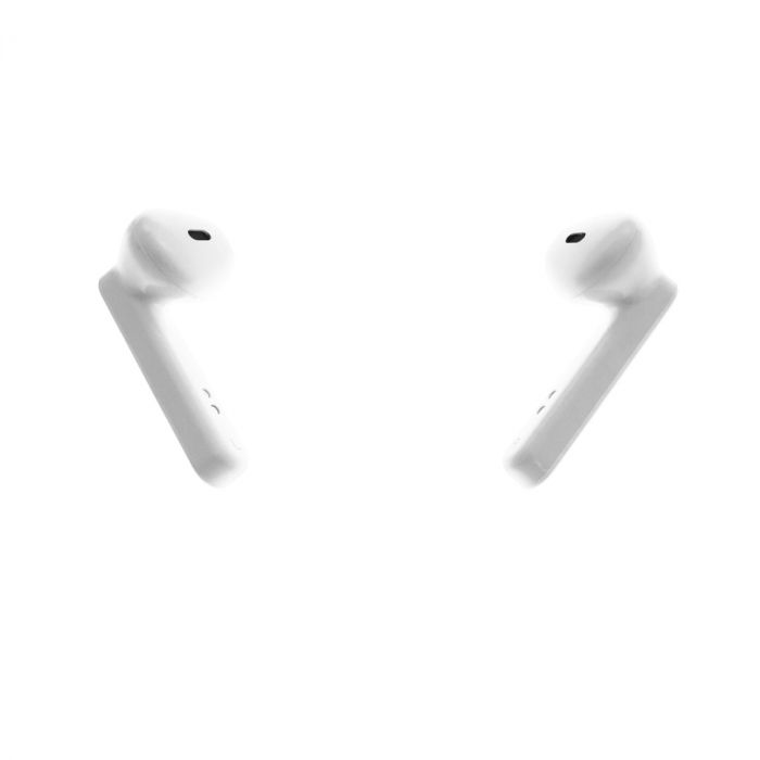 Casti In-Ear wireless, Platinet PM1040 Aura, Bluetooth v.5.0, cu statie de incarcare, albe [4]