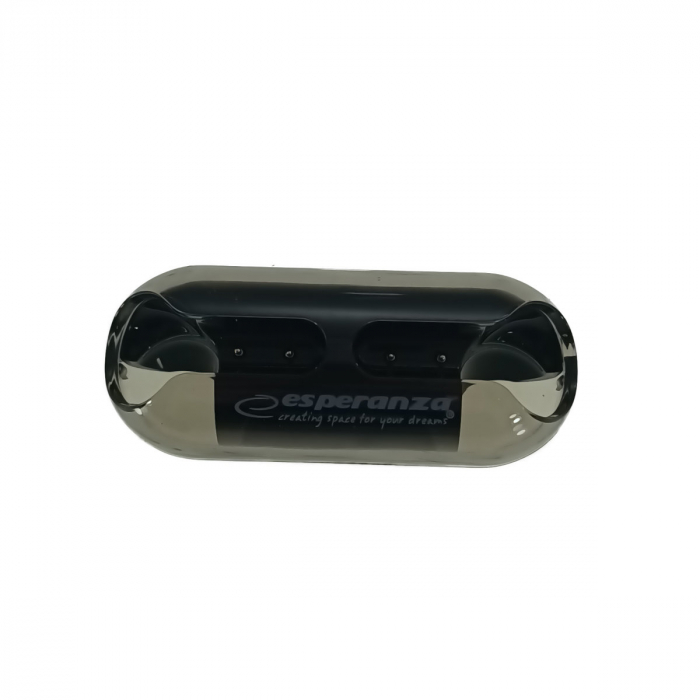 Casti In-Ear wireless TWS, Esperanza Daphnis, Bluetooth v.5.3, cu statie de incarcare, 96000, negre [2]