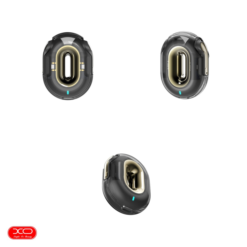 Casti true wireless XO X43, Bluetooth, cu microfon, negre [4]