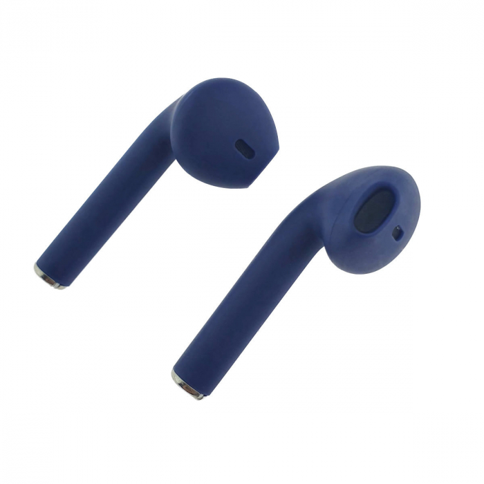Casti wireless Bluetooth v.5.0, inPods 12 Simple, Touch Control, carcasa de incarcare, mov [4]