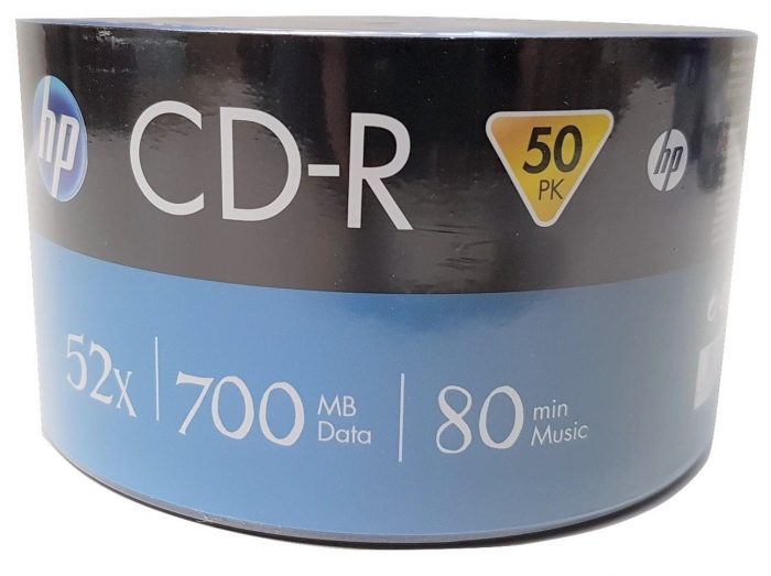 CD-R HP 700Mb, 80 min, 52X, set 50 buc-HPCD50S [3]