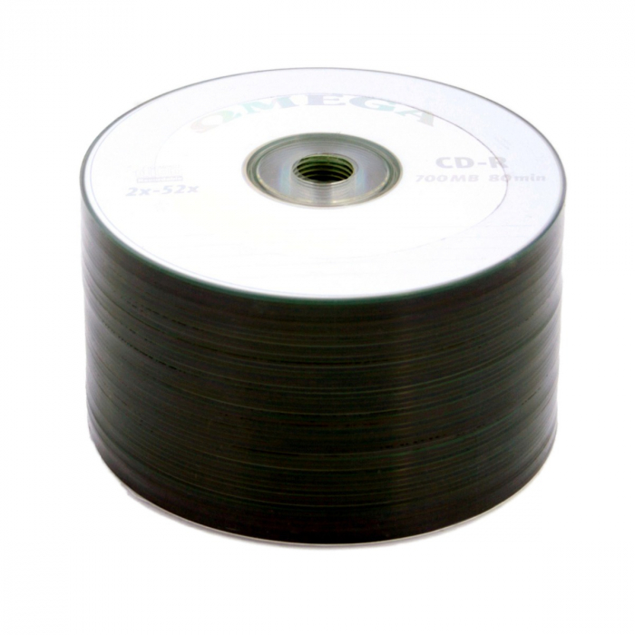 CD-R Omega [56472], 700Mb , 80 min , 52X , set 50 buc / pret/set [1]