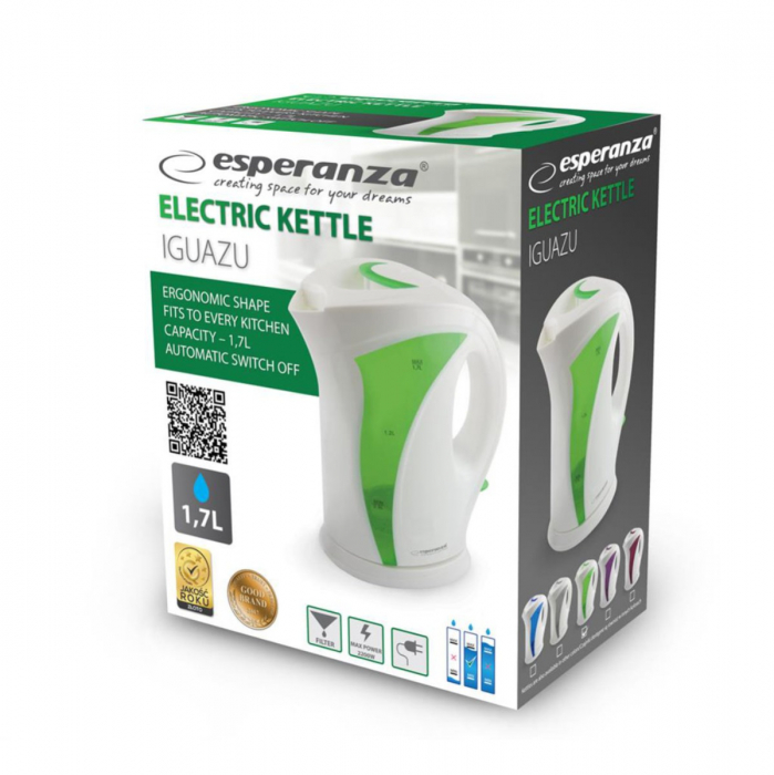 Ceainic electric Esperanza Iguazu EKK018G, 1,7 l [2]