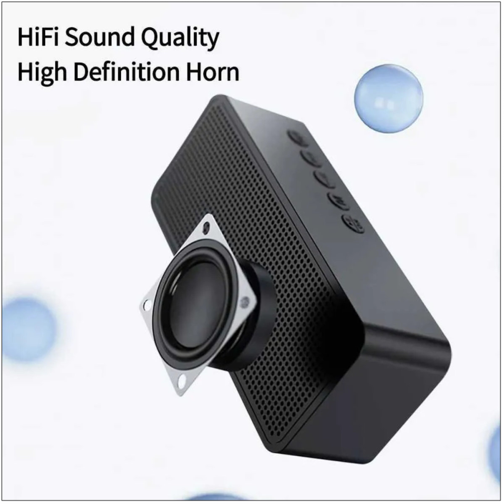 Ceas de Birou cu afisaj LED, SCL-01FM-S cu Radio FM, Difuzor Bluetooth 5.2, Alarma si Termometru [5]