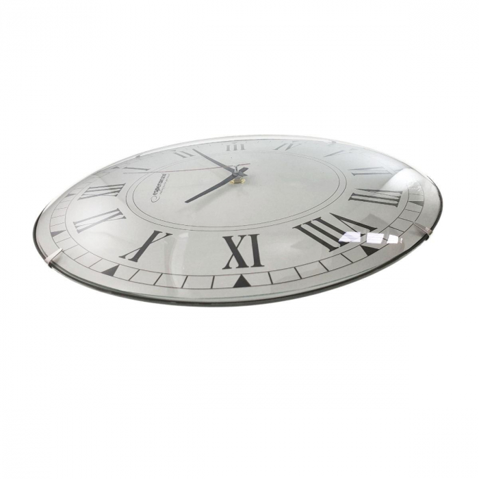 Ceas perete retro fara rama, cifre romane, rotund, 30 cm, Esperanza Roma [3]
