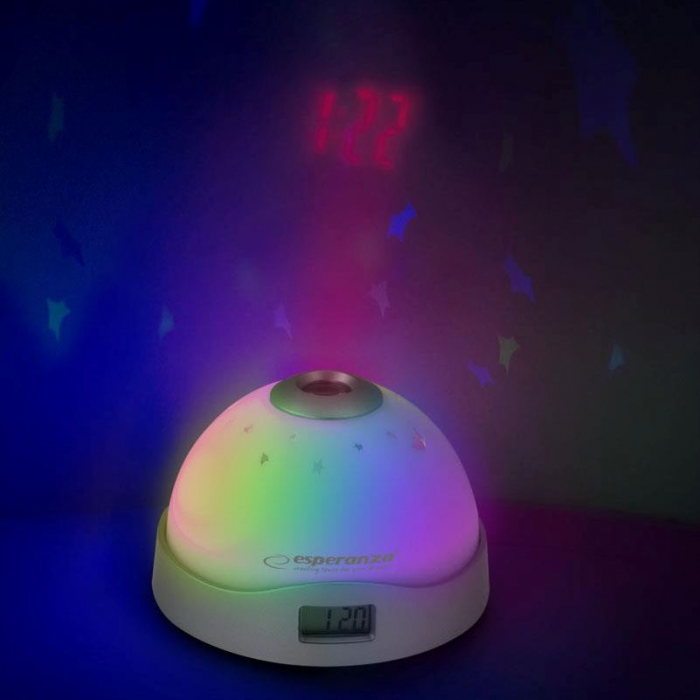 Ceas alarma si proiector cassiopeia esperanza [2]