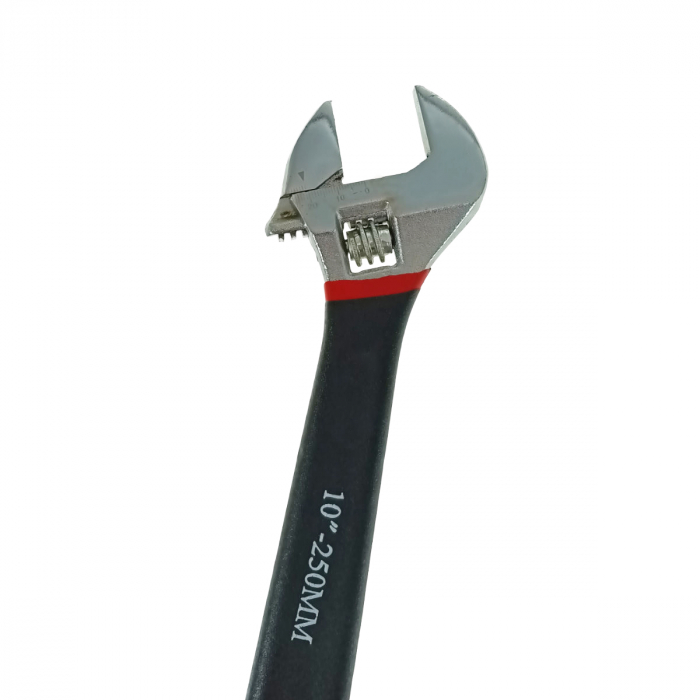 Cheie reglabila cu maner izolat, 10 inch-250mm, deschidere de 25mm, Flores 10146, neagra [4]