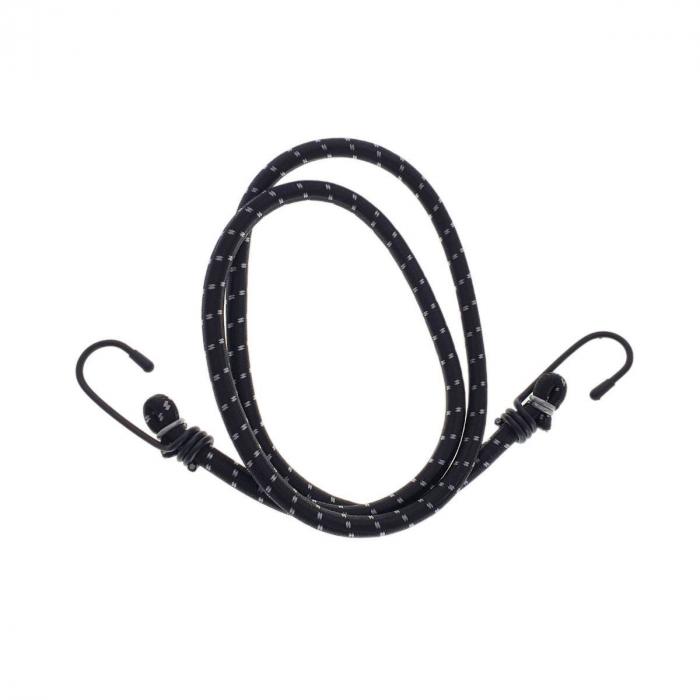 Chinga elastica FS-11635, 7mm X 100cm,coarda flexibila pentru ancorare si fixare, uz general, neagra [4]