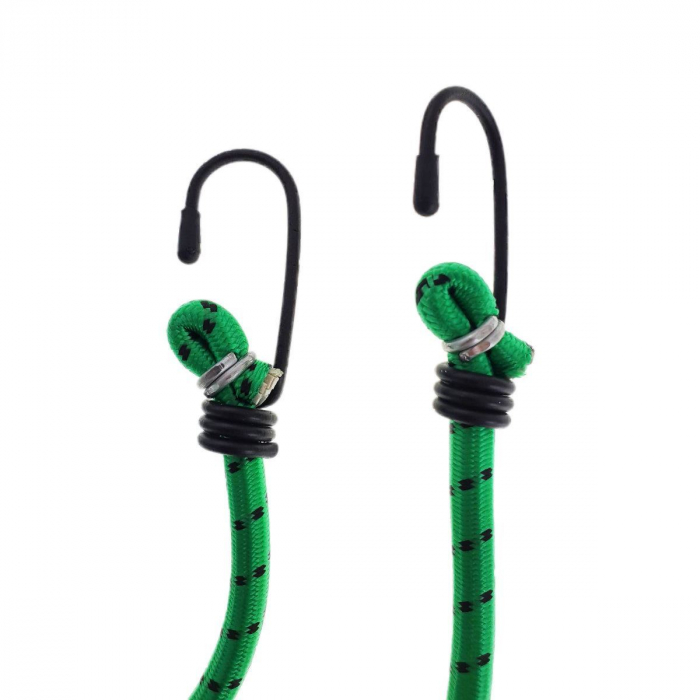 Chinga elastica FS-11635, 7mm X 100cm, coarda flexibila pentru ancorare si fixare, uz general, verde [3]