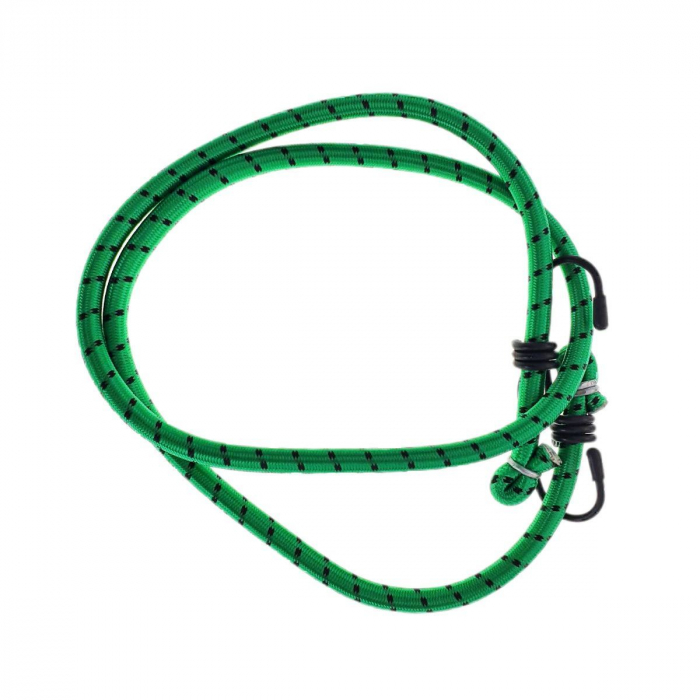 Chinga elastica FS-11635, 7mm X 100cm, coarda flexibila pentru ancorare si fixare, uz general, verde [2]