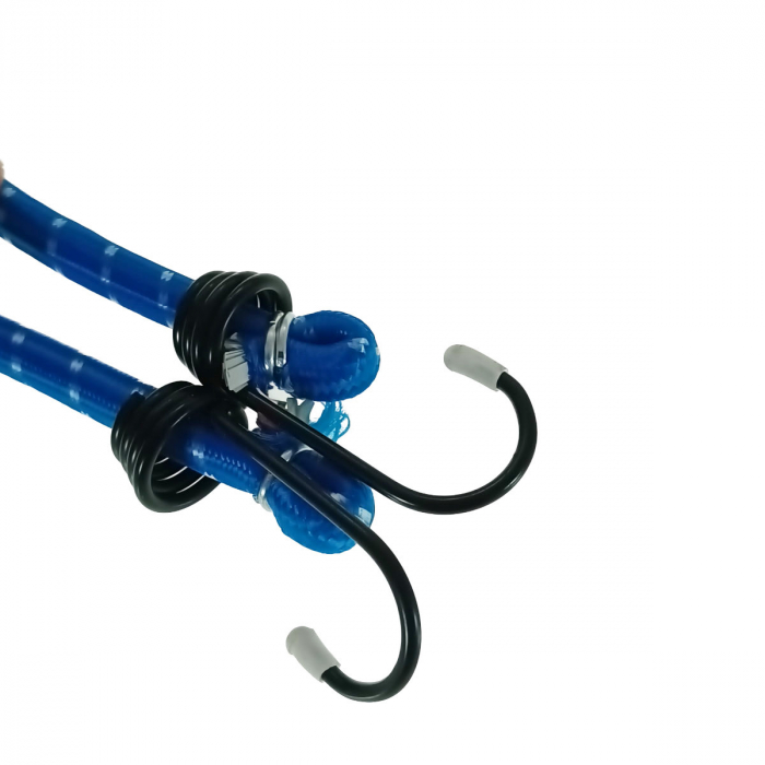 Chinga elastica FS-13906, 12mm X 100cm, pentru ancorare si fixare, uz general, albastra [5]