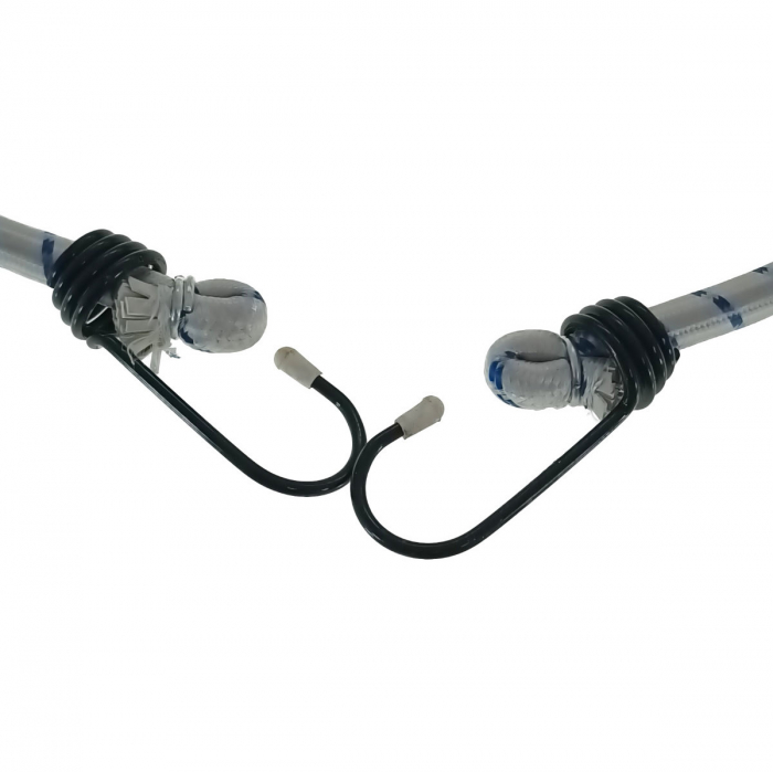 Chinga elastica FS-13906, 12mm X 100cm, pentru ancorare si fixare, uz general, gri [5]