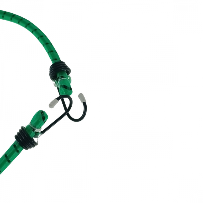 Chinga elastica FS-13906, 12mm X 100cm, pentru ancorare si fixare, uz general, verde [4]