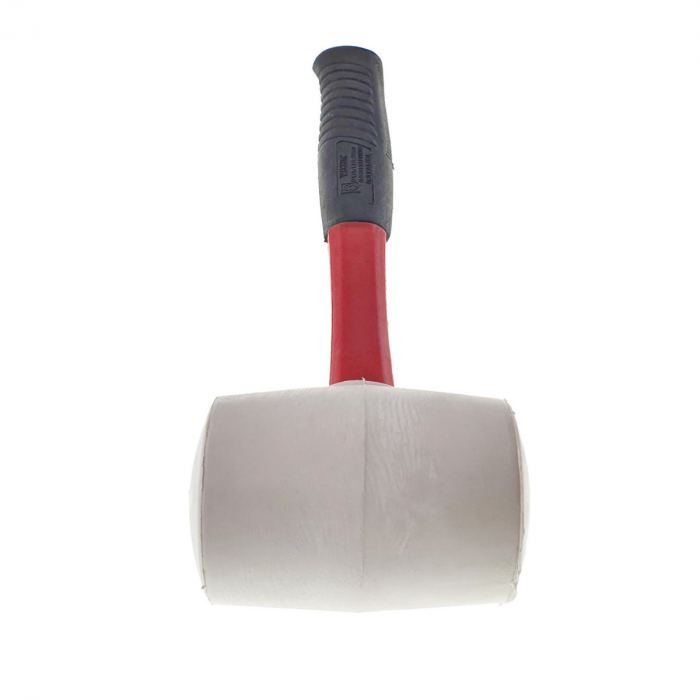 Ciocan de cauciuc alb, 500 g, lungime 290 mm, cu maner izolat [2]