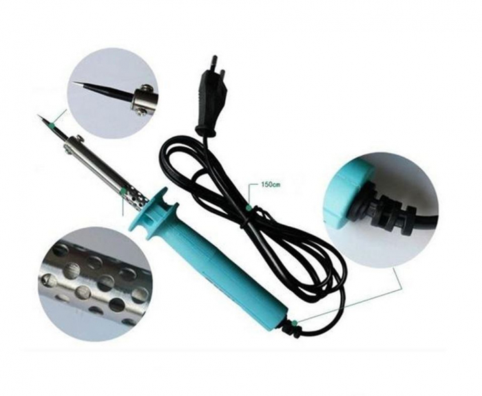 Ciocan de lipit BST-802,40W, cu alimentare la priza EU, albastru [3]
