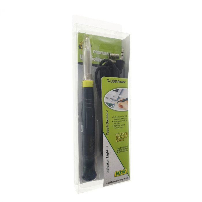 Ciocan de lipit ZD-20U, cu alimentare USB 5V, putere 8W [6]