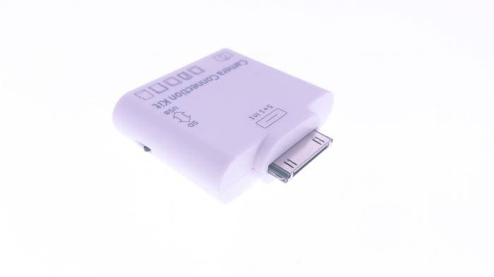 Cititor Carduri 3 in 1 pt.ipad 2 /3 special pentru transfer de poze , portul USB suporta tastatura externa [4]