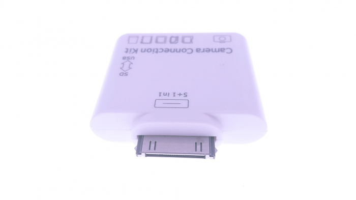 Cititor Carduri 3 in 1 pt.ipad 2 /3 special pentru transfer de poze , portul USB suporta tastatura externa [5]