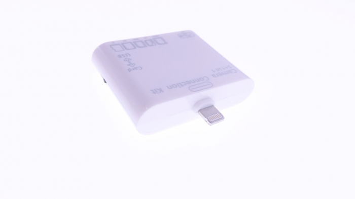 Cititor Carduri 3 in 1 pt. ipad mini  special pentru transfer de poze , portul USB suporta tastatura externa [3]