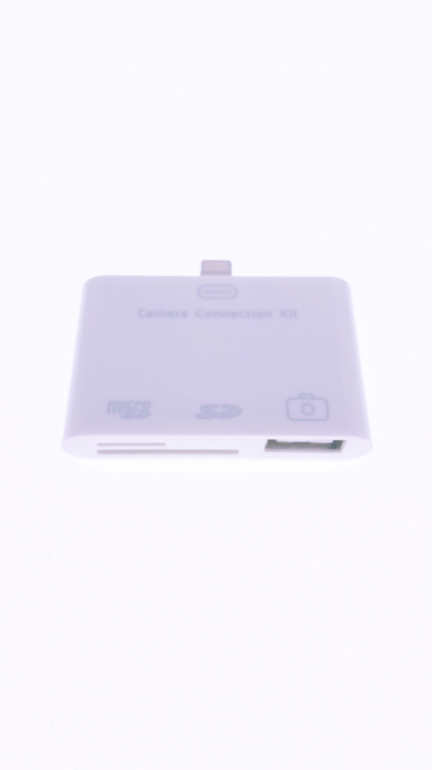 Cititor Carduri 5in 1 pt.ipad 4 /ipad mini special pentru transfer de poze , portul USB suporta tastatura externa [3]